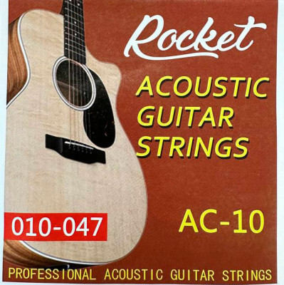 Струны для акустической гитары ROCKET AC-10