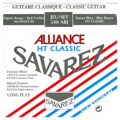 SAVAREZ 540 ARJ ALLIANCE HT CLASSIC струны для классических гитар (24-27-33-29-35-44) смешанного натяжения