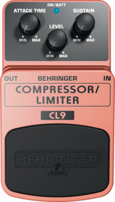 Педаль эффектов динамической обработки BEHRINGER CL9 - компрессор/лимитер