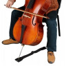 Упор для шпиля виолончели квадратный (D80 мм) с широким ремнём