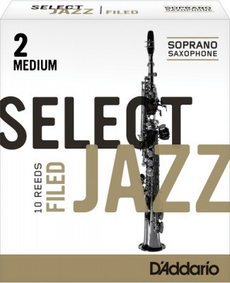 RICO RSF10SSX2M Select Jazz Filed 2M 10 шт трости для саксофона сопрано