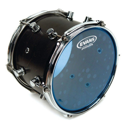 Evans TT16HB Пластик для барабана 16" двойной, голубой, с гидравликой