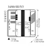 WELTMEISTER Achat 80-34/80/III/5/3-BL аккордеон готовый