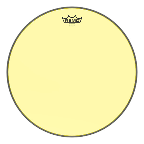 REMO BE-0316-CT-YE Emperor® Colortone™ Yellow Drumhead, 16' цветной двухслойный прозрачный пластик, желтый
