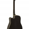 Акустическая гитара Elitaro E4111C черного цвета