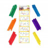 Конструктор «Изучаем буквы и цифры», цветные палочки