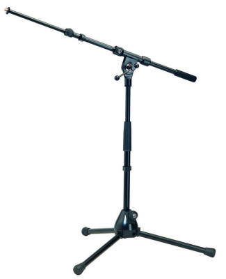 Микрофонная стойка K&M 25900-300-55 низкая журавль, высота 425-645 мм