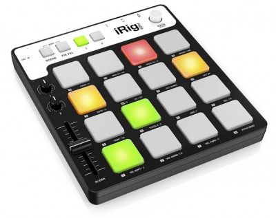 IK MULTIMEDIA iRig Pads MIDI MIDI контроллер с пэдами для iOS, Mac и PC
