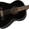 Fender CN-60S Black LR 4/4 классическая гитара