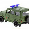 Машина "АВТОПАНОРАМА" инерц. УАЗ (армия) 1/50, в/к 12*7*5,5 см