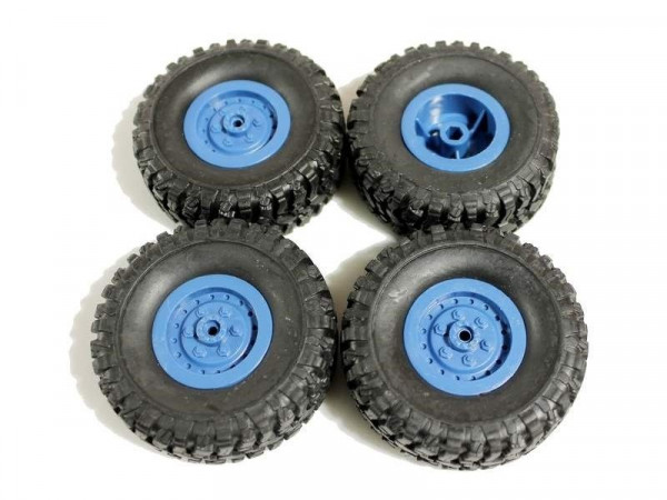 Колесо в сборе WPL (4 шт) для моделей B-14, B-24, C-14, C-24