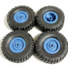 Колесо в сборе WPL (4 шт) для моделей B-14, B-24, C-14, C-24