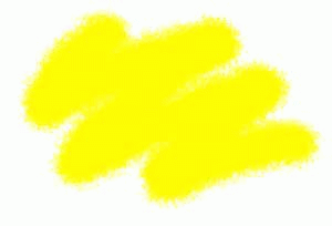 Акриловая краска желтая, 12 мл