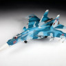 Сборная модель ZVEZDA Российский палубный истребитель Су-33, 1/72