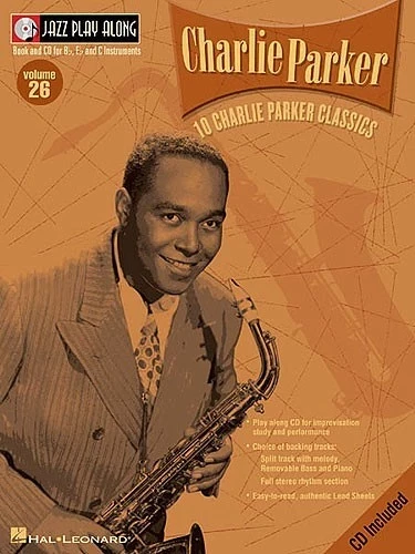 HL00843019 Jazz Play Along: Volume 26 Charlie Parker