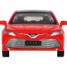 Машина "АВТОПАНОРАМА" Toyota Camry, красный, 1/32, свет, звук, инерция, в/к 17,5*13,5*9 см