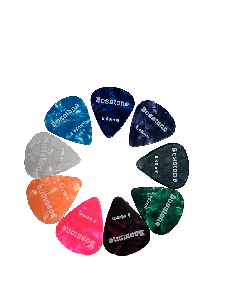 Bosstone GP-A0.46 Медиатор, целлулоид, 0.46 тонкий, 100 шт