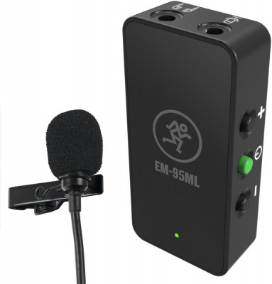 Микрофон для камеры или телефона MACKIE EM-93MK миниатюрный, с LED подсветкой