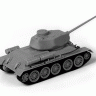 Советский средний танк Т-34/85 (без клея) 1/72