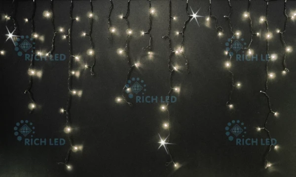 Бахрома светодиодная RICH LED RL-i3*0.9F / -B/WW