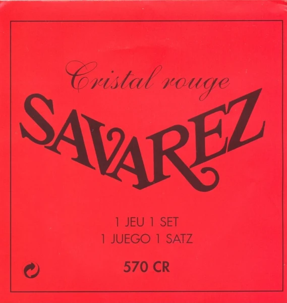 SAVAREZ 570 CR CRISTAL ROUGE струны для классических гитар (28-32-40-30-34-42) нормального натяжения