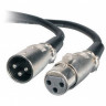 CHAUVET DMX3P5FT DMX Cable 1,5-метровый кабель DMX, 3pin XLR разъемы