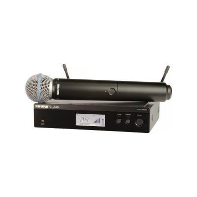 SHURE BLX24RE/B58 M17 662-686 MHz - вокальная радиосистема с капсюлем микрофона BETA 58