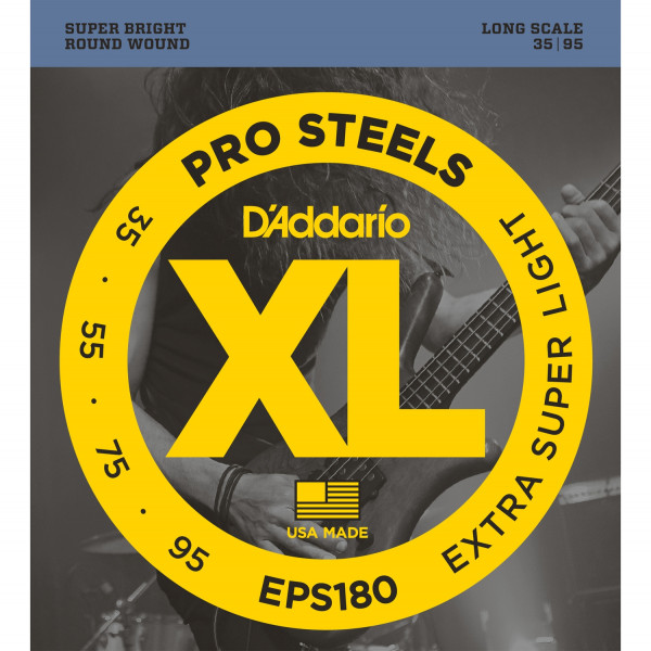 D'Addario EPS180 - струны для бас-гитары Long 35-95