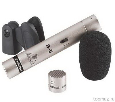 BEHRINGER B5 конденсаторный микрофон с 2-мя капсюлями