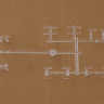 Сборная модель AVD Гусеничный транспортёр-снегоболотоход (ГТ-С), 1954 г., 1/43