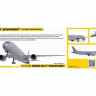 Сборная модель ZVEZDA Пассажирский авиалайнер Боинг 787-9 «Дримлайнер», 1/144