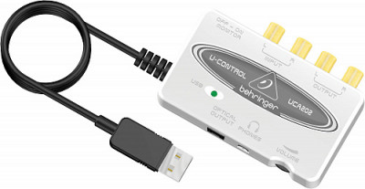 BEHRINGER UCA 202 U-CONTROL звуковая карта USB внешняя