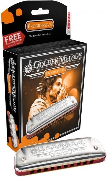 Hohner Golden Melody 542-20 D губная гармошка диатоническая
