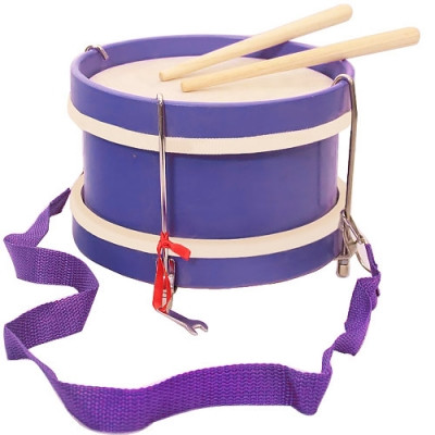 Барабан детский DEKKO TB-1 PL цвет - фиолетовый, палочки в комплекте