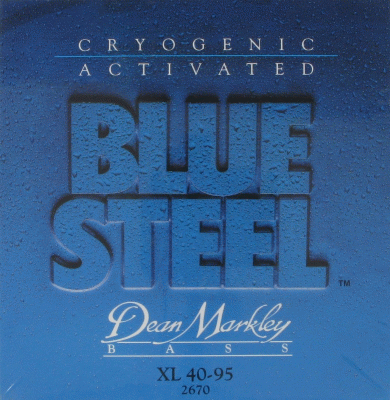 Dean Markley 2670 XL Blue Steel струны для бас-гитары 40-95