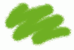 Акриловая краска зеленая, 12 мл