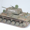 Советский танк "КВ-1" 1/35