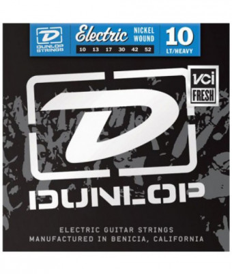 DUNLOP DEN Nickel Plated Steel Light/Heavy 10-52 струны для электрогитары