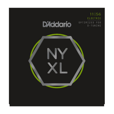Струны для электрогитары D'ADDARIO NYXL1156 никель, 11-56