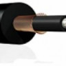 KLOTZ AC104SW инструментальный кабель, диаметр 6.1 мм., медная жила 7х0,20 мм., цвет черный, цена за метр