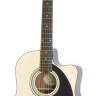 EPIPHONE AJ-100CE (PASSIVE) NATURAL CH HDWE электроакустическая гитара