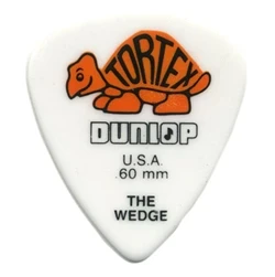 DUNLOP 424P.60 TORTEX Wedge набор медиаторов 0.6 мм, 12 шт