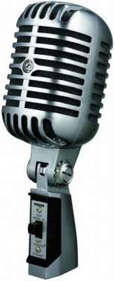 Вокальный динамический кардиоидный микрофон SHURE 55SH ретро стиль