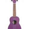 Укулеле-сопрано KALA KA-MRT-PUR-S корпус - меранти, цвет - фиолетовый