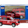 Машина "АВТОПАНОРАМА" инерц. УАЗ Патриот (пожарная) 1/50, в/к 12*7*5,5 см