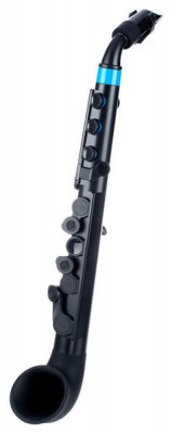 NUVO jSax (Black/Blue) саксофон, строй С (до), материал - АБС-пластик