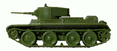 Советский танк БТ-5 1/100