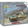 Сборная модель ZVEZDA Тяжелый Немецкий танк "Королевский Тигр" Порше, 1/100