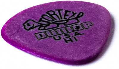 DUNLOP 472RH1 Tortex® Jazz I Round Purple упаковка (36шт.) фиолетовых медиаторов, 1.14мм