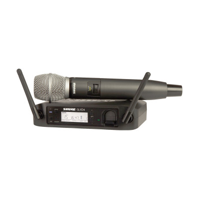 SHURE GLXD24E/SM86 Z2 2.4 GHz - цифровая вокальная радиосистема с ручным передатчиком SM86
